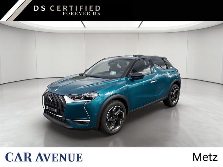 DS DS 3 Crossback Bleu Millenium - Toit Noir Perla Nera d'occasion