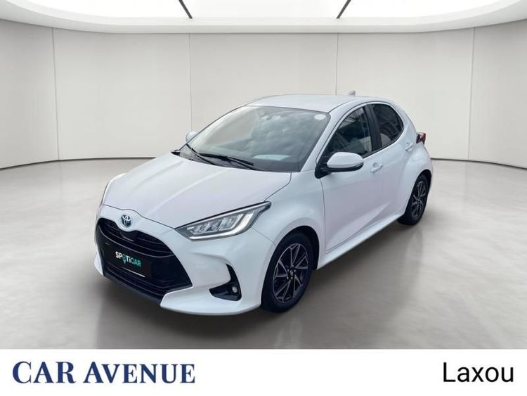 Toyota Yaris Blanc Lunaire (N) d'occasion