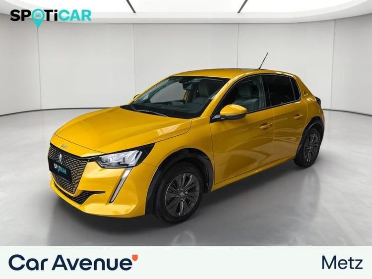 Peugeot 208 Jaune d'occasion